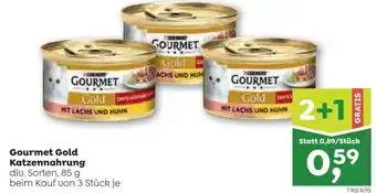 ADEG Gourmet Gold Katzennahrung 85 g Angebot