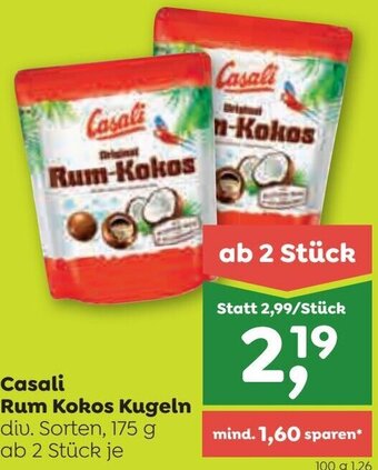 ADEG Casali Rum Kokos Kugeln 175 g Angebot