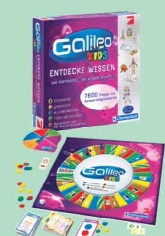 Maximarkt Galileo kids kinderspiel entdecke wissen Angebot