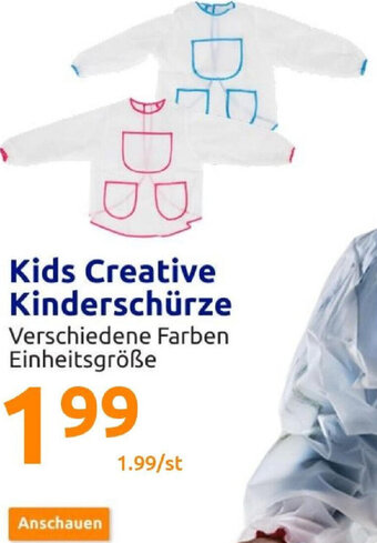 Action Kids Creative Kinderschürze Angebot