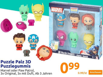 Action Puzzle Palz 3D Puzzlegummis Angebot