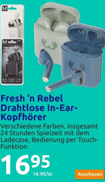 Action Fresh 'n Rebel Drahtlose In-Ear-Kopfhörer Angebot