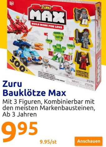 Action Zuru Bauklötze Max Angebot