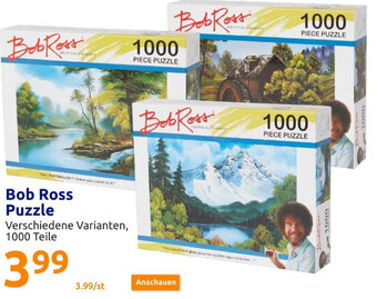 Action Bob Ross Puzzle Angebot