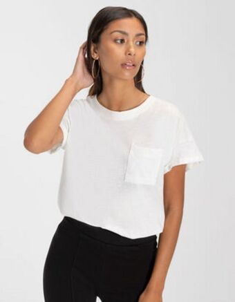 Takko Damen t-shirt - brusttasche Angebot