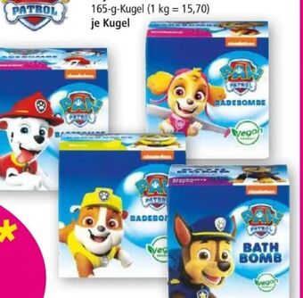 Norma Badebombe paw patrol Angebot