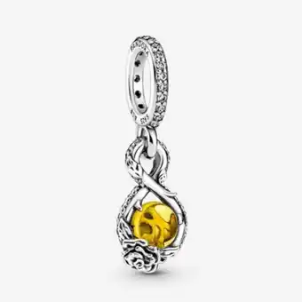 Pandora Disney belle unendlichkeit & rosenblüte anhänger Angebot