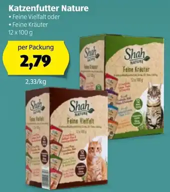 Hofer Katzenfutter Nature 12x100g Angebot