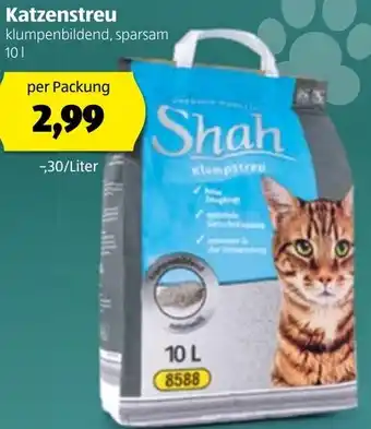 Hofer Katzenstreu 10L Angebot