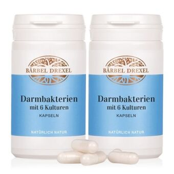 Bärbel Drexel Duo darmbakterien mit 6 kulturen kapseln, 2 x 60 stück Angebot