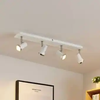 Lampenwelt Lindby marvolo wandleuchte, weiß, vierflammig Angebot