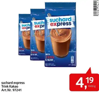 AGM Suchard Express Trink Kakao 1000 g Angebot