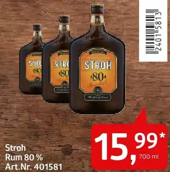 AGM Stroh Rum 80% 700 ml Angebot