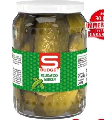 Spar Delikatess gurken Angebot
