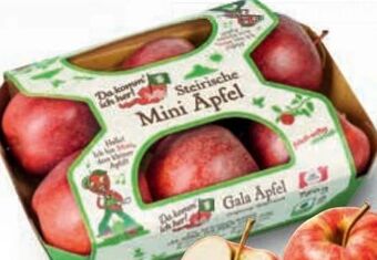 Billa Mini gala äpfel Angebot