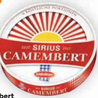 Billa Sirius camembert Angebot