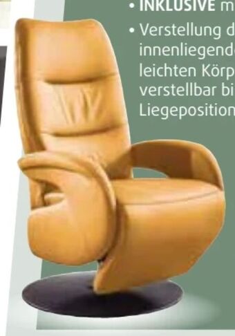 Polstermöbel Fischer Relaxsessel leder Angebot