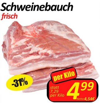 Wurstico Schweinebauch per kilo Angebot