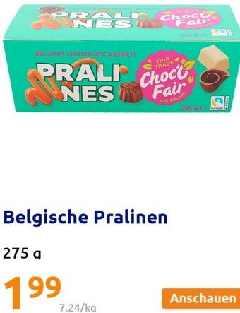 Action Belgische Pralinen 275 g Angebot