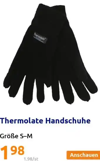 Action Thermolate Handschuhe S-M Angebot