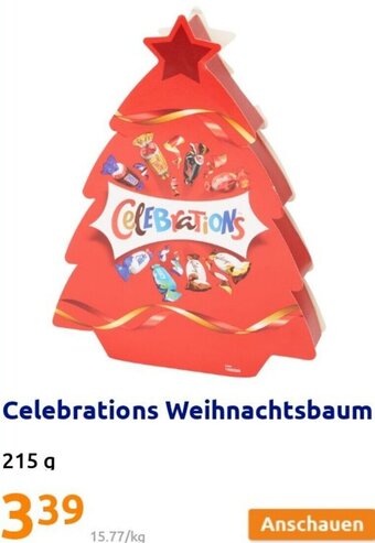 Action Celebrations Weihnachtsbaum 215 g Angebot