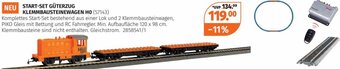 Müller Piko Start-Set Güterzug Klemmbausteinewagen H0 Angebot