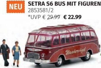 Müller Schuco Setra S6 Bus Mit Figuren Angebot