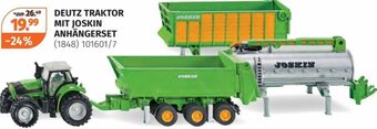Müller Deutz Traktor Mit Joskin Anhängerset Angebot
