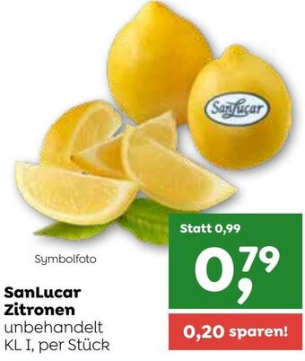 ADEG SanLucar Zitronen Angebot