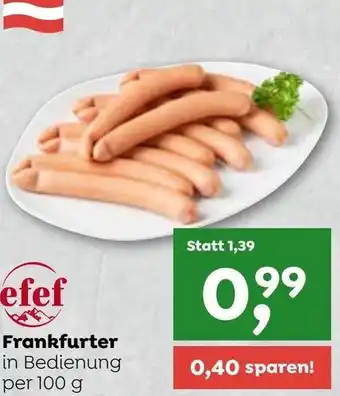 ADEG Efef Frankfurter 100g Angebot