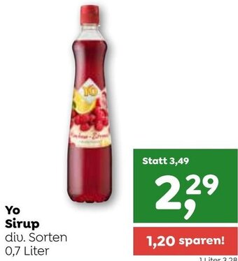 ADEG Yo Sirup 0,7 Liter Angebot