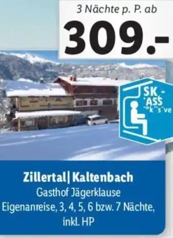 Lidl Zillertal | Kaltenbach Angebot
