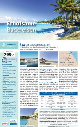 Lidl Ägypten Nilkreuzfahrt & Baden Angebot