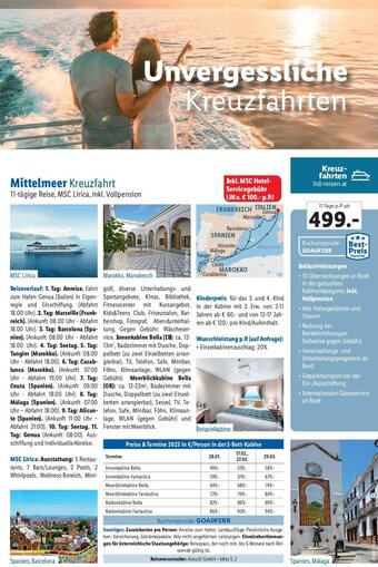 Lidl Mittelmeer Kreuzfahrt Angebot
