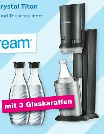 T&G Trinkwassersprudler Crystal Titan Angebot