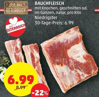 PENNY Bauchfleisch pro kilo Angebot