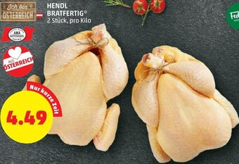 PENNY Hendl Bratfertig pro kilo Angebot