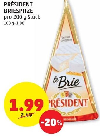 PENNY Président Briespitze 200 g Angebot
