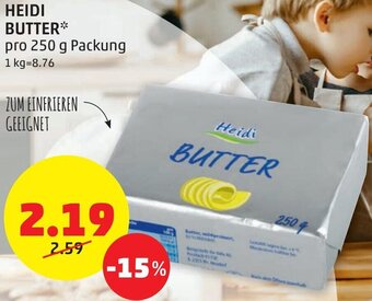 PENNY Heidi Butter 250 g Angebot