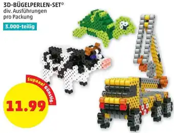 PENNY 3D-Bügelperlen-Set Angebot