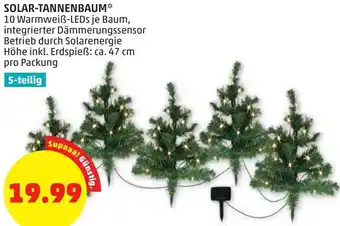 PENNY Solar-Tannenbaum 47 cm Angebot