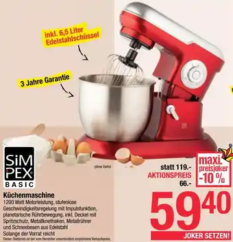 Maximarkt SimPex Küchenmaschine Angebot