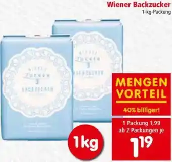 Interspar Wiener Backzucker 1 kg Angebot