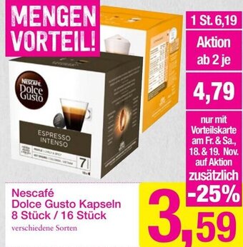 Sutterlüty Nescafé Dolce Gusto Kapseln Angebot