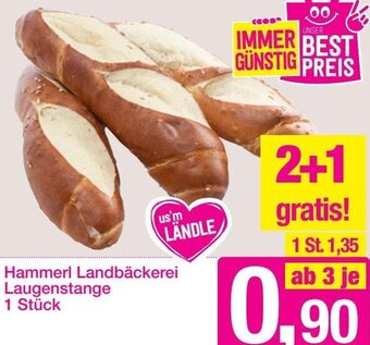 Sutterlüty Hammerl Landbäckerei Laugenstange Angebot