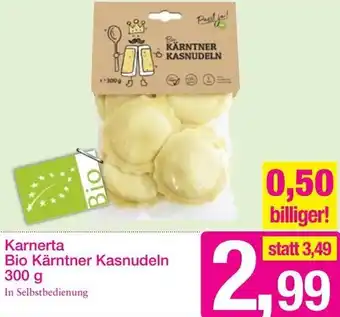 Sutterlüty Karnerta Bio Kärntner Kasnudeln 300 g Angebot