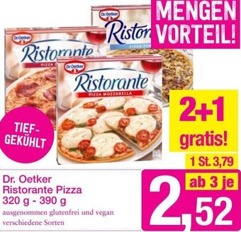 Sutterlüty Dr. Oetker Ristorante Pizza 320 g- 390 g Angebot