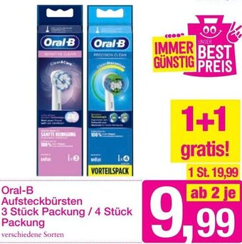 Sutterlüty Oral-B Aufsteckbürsten Angebot