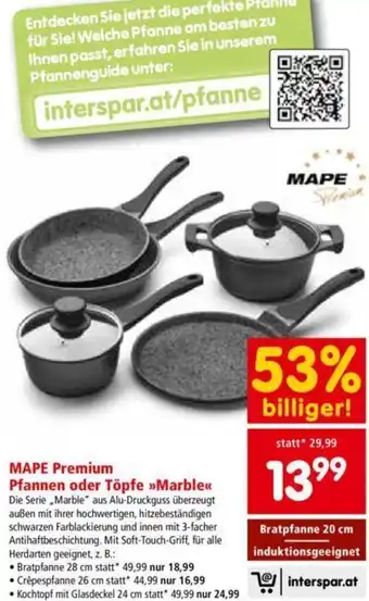 Interspar Mape Premium Pfannen Angebot