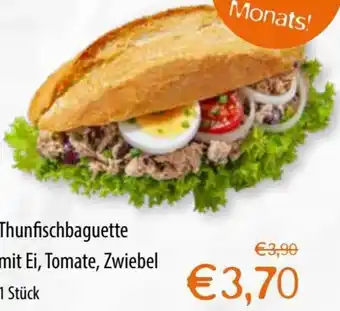 MPreis Thunfischbaguette mit Ei, Tomate, Zwiebel Angebot